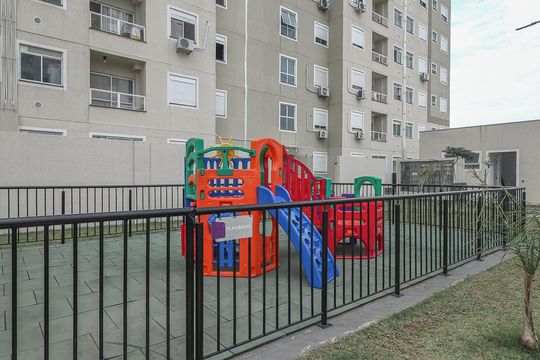 Área comum - Playground de apartamento à venda com 2 quartos, 45m² em Humaitá, Porto Alegre