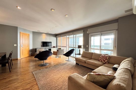 Sala de apartamento à venda com 3 quartos, 130m² em Vila Olímpia, São Paulo