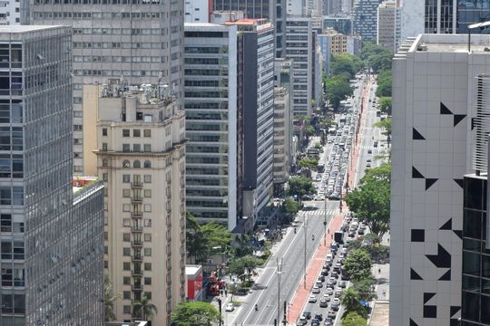 Vista do Rooftop de apartamento à venda com 3 quartos, 233m² em Bela Vista, São Paulo