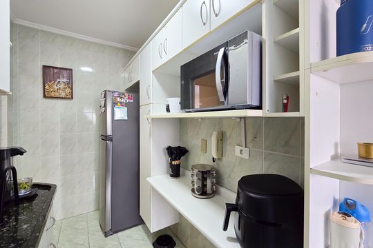 Cozinha de apartamento à venda com 2 quartos, 92m² em Vila Cruzeiro, São Bernardo do Campo