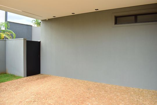 Garagem de casa de condomínio para alugar com 2 quartos, 278m² em Bonfim Paulista, Ribeirão Preto