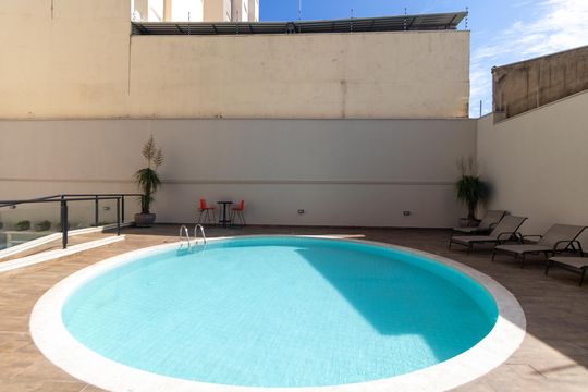 Área comum - Piscina de apartamento à venda com 2 quartos, 75m² em Vila Rossi Borghi E Siqueira, Campinas