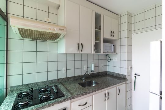 Cozinha de apartamento à venda com 2 quartos, 75m² em Vila Rossi Borghi E Siqueira, Campinas