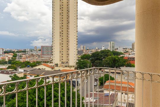 Varanda da Sala de apartamento à venda com 3 quartos, 72m² em Vila Nova Manchester, São Paulo