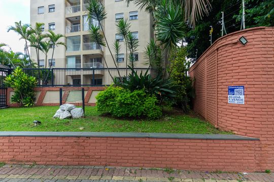 Fachada + Plaquinha  de apartamento à venda com 3 quartos, 72m² em Vila Nova Manchester, São Paulo