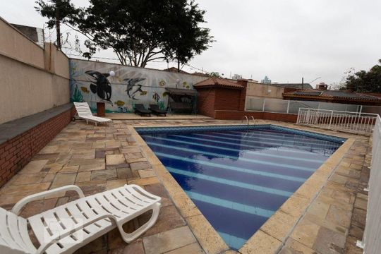 Área comum - Piscina de apartamento à venda com 3 quartos, 72m² em Vila Nova Manchester, São Paulo