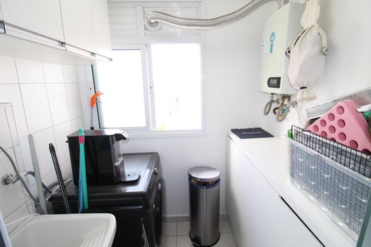 Área de Serviço de apartamento para alugar com 2 quartos, 72m² em Parque Residencial Aquarius, São José dos Campos
