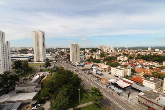 Sala de apartamento para alugar com 2 quartos, 72m² em Parque Residencial Aquarius, São José dos Campos