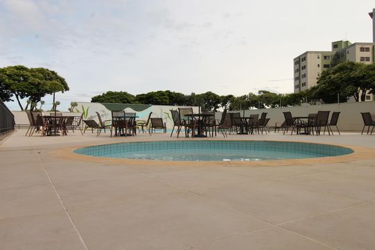 Área comum - Piscina de apartamento para alugar com 2 quartos, 72m² em Parque Residencial Aquarius, São José dos Campos