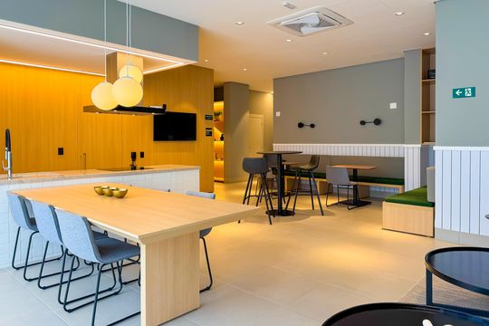 Salão de Festas de kitnet/studio à venda com 1 quarto, 27m² em Cursino, São Paulo