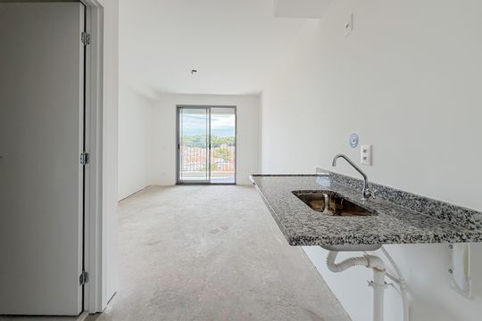 Cozinha de kitnet/studio à venda com 1 quarto, 27m² em Cursino, São Paulo