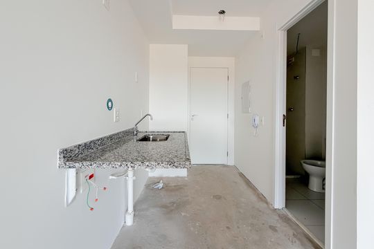 Cozinha de kitnet/studio à venda com 1 quarto, 27m² em Cursino, São Paulo