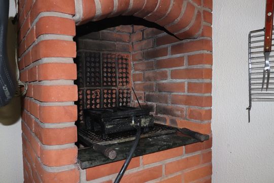Área comum - Churrasqueira de casa à venda com 3 quartos, 137m² em Jardim Progresso, Santo André