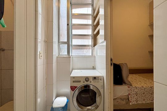 Área de serviço de apartamento para alugar com 1 quarto, 80m² em Copacabana, Rio de Janeiro