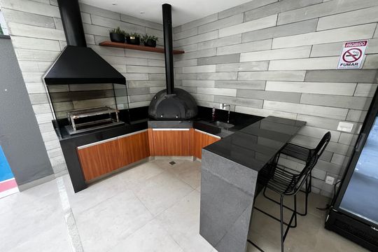 Área comum - Churrasqueira de apartamento para alugar com 2 quartos, 47m² em Parque Mandaqui, São Paulo