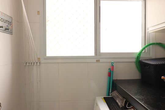 Área de Serviço de apartamento para alugar com 2 quartos, 58m² em Rudge Ramos, São Bernardo do Campo