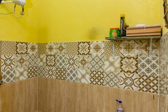 Banheiro de casa para alugar com 1 quarto, 80m² em Padre Eustáquio, Belo Horizonte