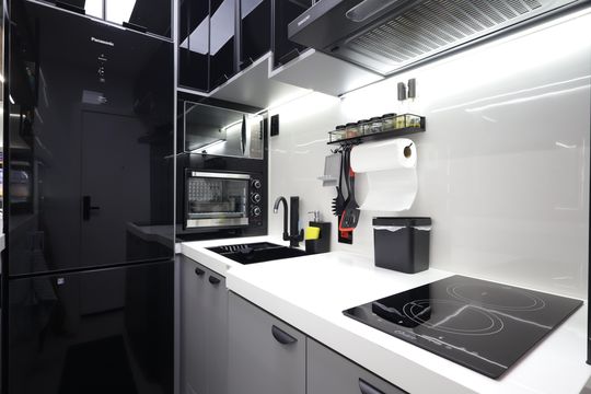 Cozinha de apartamento à venda com 1 quarto, 39m² em Parque Fernanda, São Paulo