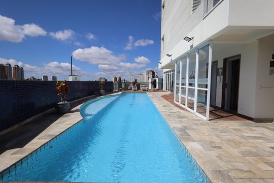 Área comum - Piscina de apartamento à venda com 1 quarto, 39m² em Parque Fernanda, São Paulo