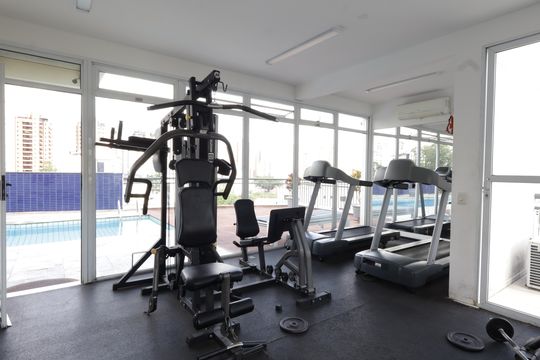 Área comum - Academia de apartamento à venda com 1 quarto, 39m² em Parque Fernanda, São Paulo