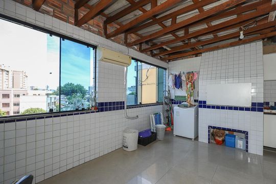 Espaço churrasqueira de apartamento para alugar com 2 quartos, 90m² em Jardim Lindóia, Porto Alegre