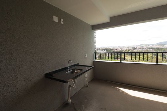 Cozinha de apartamento à venda com 3 quartos, 110m² em Engordadouro, Jundiaí