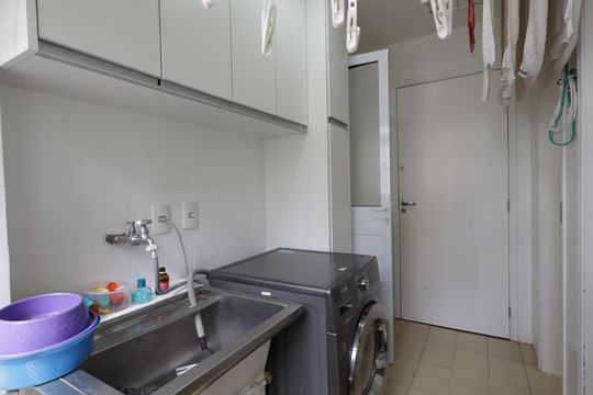 Área de Serviço de apartamento para alugar com 3 quartos, 122m² em Vila Andrade, São Paulo