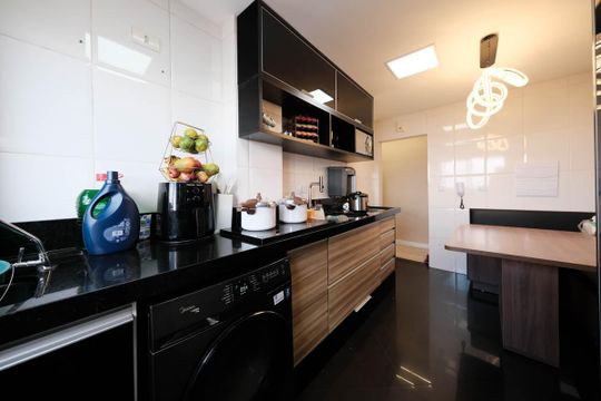 Cozinha de apartamento à venda com 3 quartos, 120m² em Vila Londrina, São Paulo