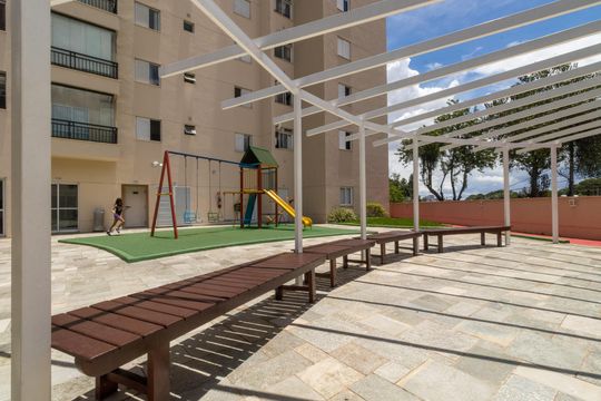 Área comum - Playground de kitnet/studio à venda com 1 quarto, 30m² em Parque Independencia, São Paulo