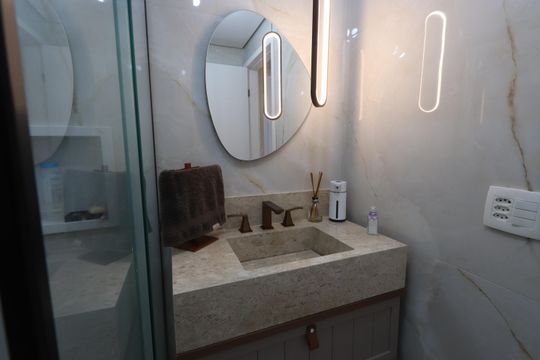 Banheiro de apartamento à venda com 2 quartos, 65m² em Vila Formosa, São Paulo