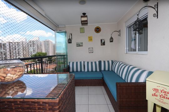 Varanda de apartamento à venda com 2 quartos, 65m² em Vila Formosa, São Paulo