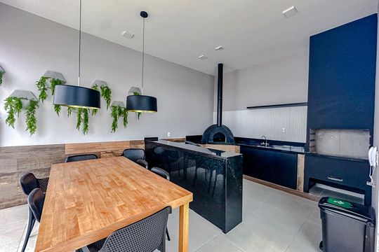 Área comum - Churrasqueira de apartamento para alugar com 2 quartos, 35m² em Mooca, São Paulo