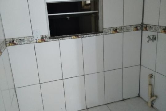 Cozinha de apartamento à venda com 2 quartos, 52m² em Campo Novo, Porto Alegre