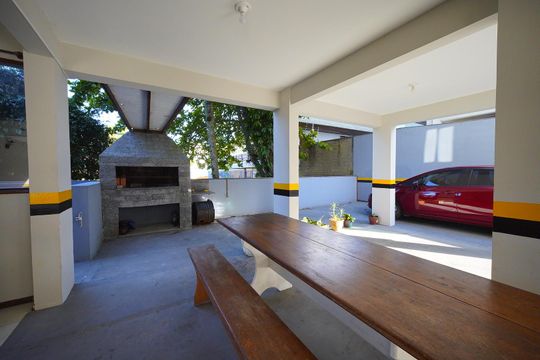 Área comum - Churrasqueira de apartamento para alugar com 2 quartos, 39m² em Canasvieiras, Florianópolis