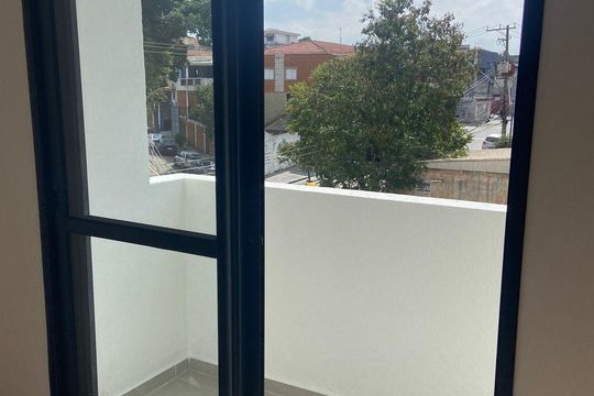 Varanda de apartamento para alugar com 2 quartos, 45m² em Vila Aquilino, Santo André