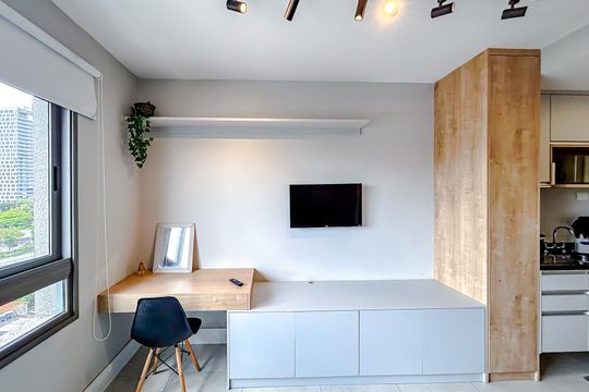 Studio de kitnet/studio para alugar com 1 quarto, 25m² em Tatuapé, São Paulo