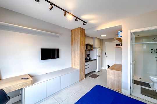Studio de kitnet/studio para alugar com 1 quarto, 25m² em Tatuapé, São Paulo