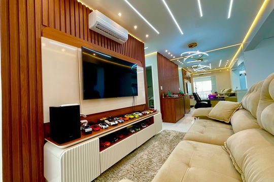 Sala de apartamento à venda com 2 quartos, 70m² em Vila Progresso, Guarulhos