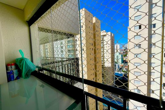 Sacada do quarto  de apartamento à venda com 2 quartos, 70m² em Vila Progresso, Guarulhos