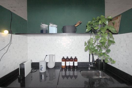 Área de Serviço de apartamento à venda com 3 quartos, 138m² em Vila Valparaíso, Santo André