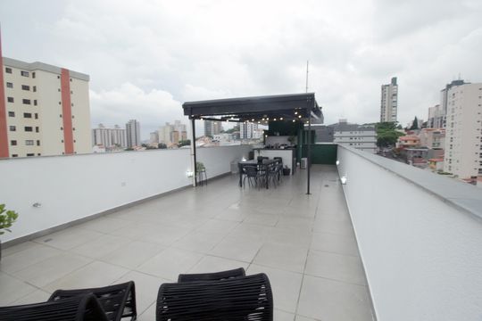 Cobertura de apartamento à venda com 3 quartos, 138m² em Vila Valparaíso, Santo André