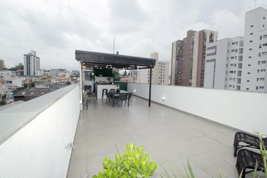 Cobertura de apartamento à venda com 3 quartos, 138m² em Vila Valparaíso, Santo André