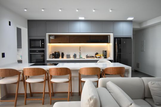 Cozinha de apartamento à venda com 3 quartos, 123m² em Vila da Saúde, São Paulo