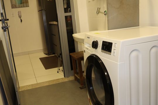 Área de Serviço de apartamento à venda com 3 quartos, 114m² em Consolação, São Paulo
