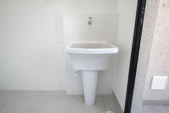 Área de Serviço de apartamento à venda com 2 quartos, 65m² em Parque das Nações, Santo André