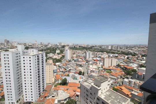 Varanda gourmet de apartamento à venda com 2 quartos, 65m² em Parque das Nações, Santo André