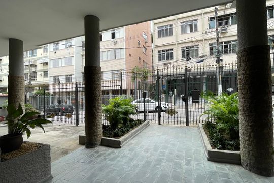 Área comum de apartamento à venda com 2 quartos, 72m² em Tijuca, Rio de Janeiro