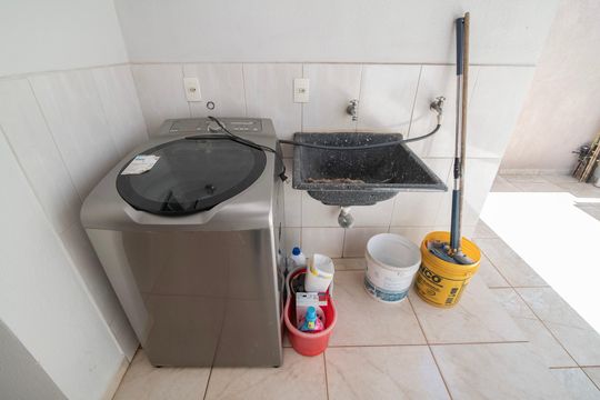 Área de Serviço de casa para alugar com 3 quartos, 188m² em Jardim Residencial Firenze, Hortolândia