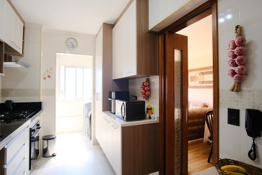 Cozinha de apartamento à venda com 2 quartos, 69m² em Tatuapé, São Paulo