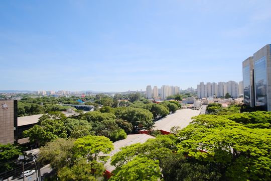 Vista da Sala de apartamento à venda com 2 quartos, 69m² em Tatuapé, São Paulo